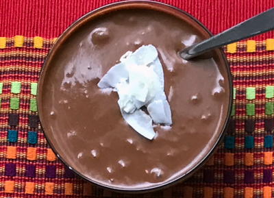 Quick Vegan Chocolate Pudding