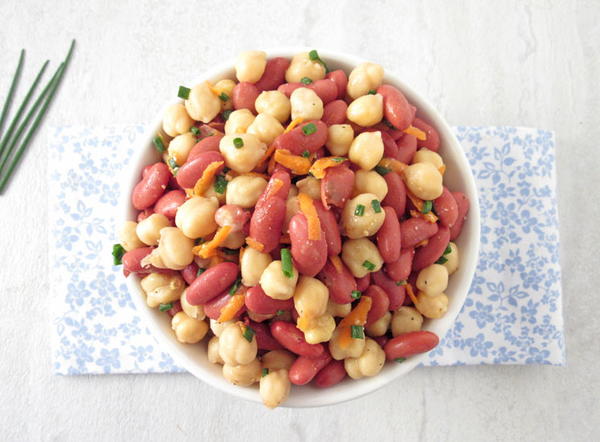 Easy Bean Salad Easy Bean Salad