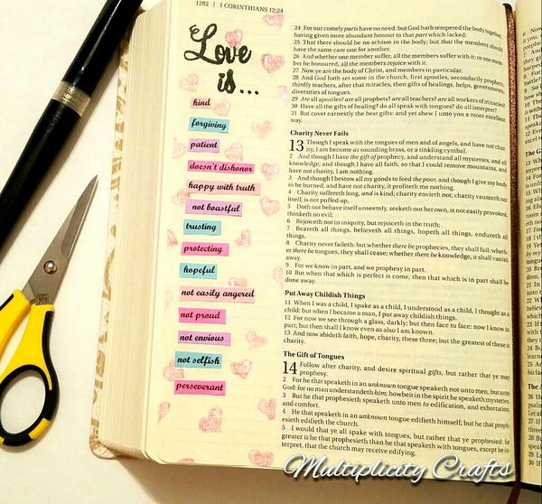 “Love” | heART of Worship Bible Journaling