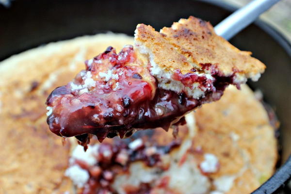 Blackberry Campfire Cobbler Blackberry Campfire Cobbler
