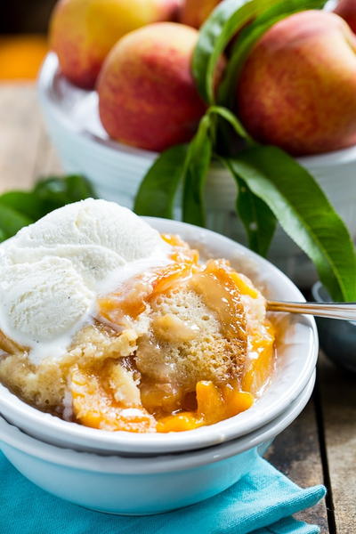 Slow Cooker Bisquick Peach Cobbler Slow Cooker Bisquick Peach Cobbler