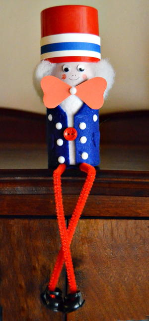 Uncle Sam Toilet Roll Craft Uncle Sam Toilet Roll Craft