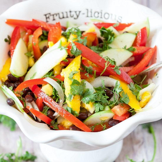 Mango Salad with Black Beans Mango Salad with Black Beans