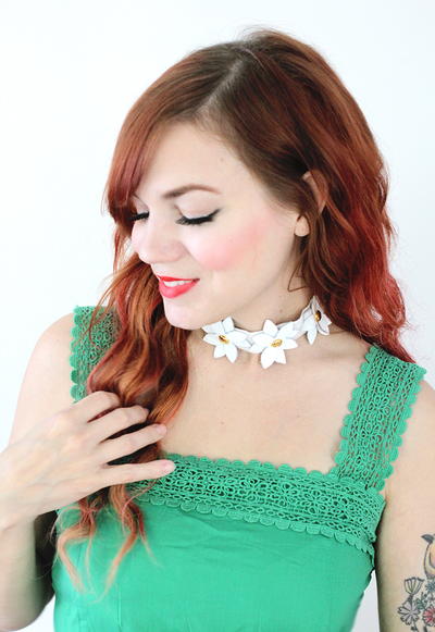 90s Daisy Chain DIY Choker 90s Daisy Chain DIY Choker