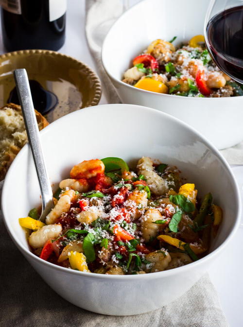 Gnocchi Marinara with Sausage Peppers Gnocchi Marinara with Sausage & Peppers