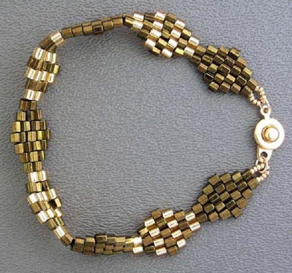 Diamond Stitched Bracelet Diamond Stitched Bracelet