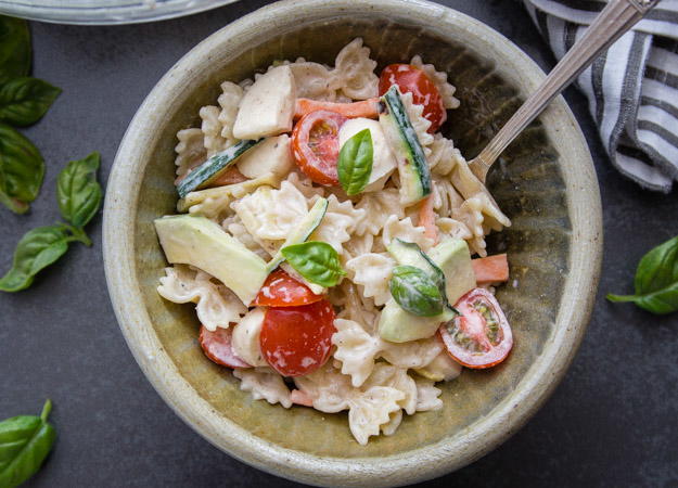 Creamy Italian Pasta Salad Creamy Italian Pasta Salad