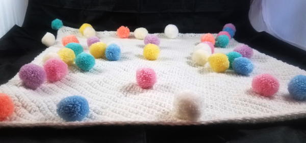 Pom Pom Baby Blanket Pom Pom Baby Blanket