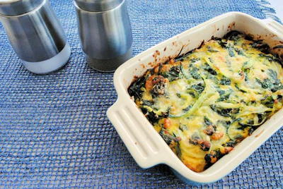 Zucchini and Spinach Tian Zucchini and Spinach Tian