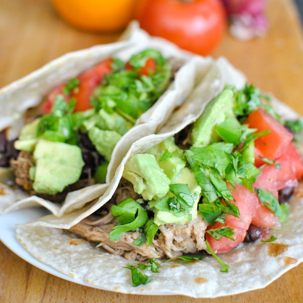 Easy Slow Cooker Pork Carnitas Tacos Easy Slow Cooker Pork Carnitas Tacos