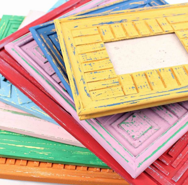 Dollar DIY Picture Frames