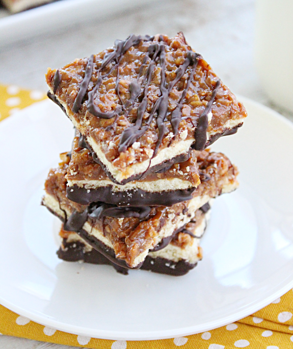 Samoas Bars Samoas Bars