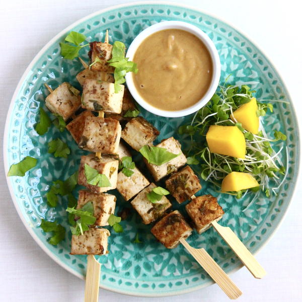 Vegan Tofu Satay Vegan Tofu Satay