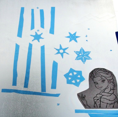 Frozen-Inspired Fractals Collage