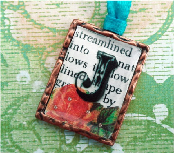 Vintage Monogram Pendant Vintage Monogram Pendant