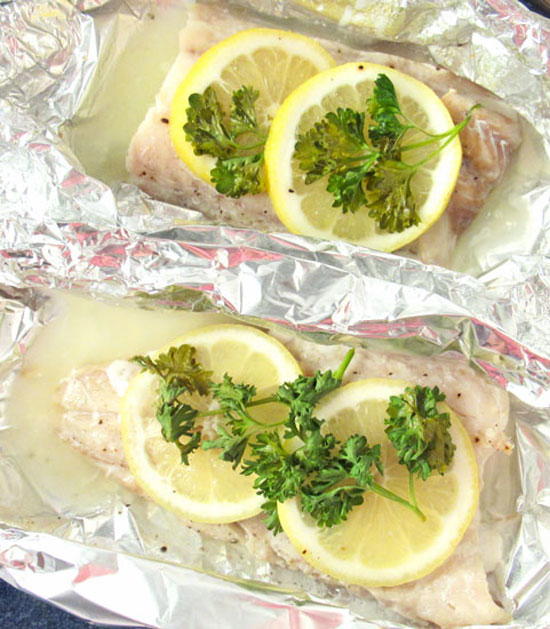 Fresh Fish in Foil Fresh Fish in Foil