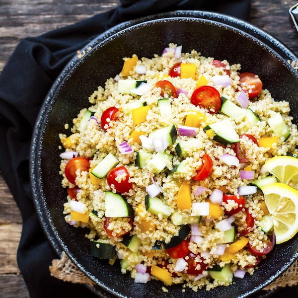 Summer Vegetable Quinoa Salad Summer Vegetable Quinoa Salad
