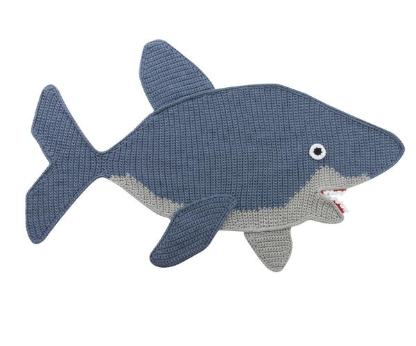 Super Cute Shark Afghan