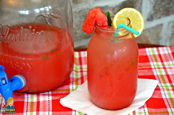 Homemade Watermelon Lemonade Homemade Watermelon Lemonade
