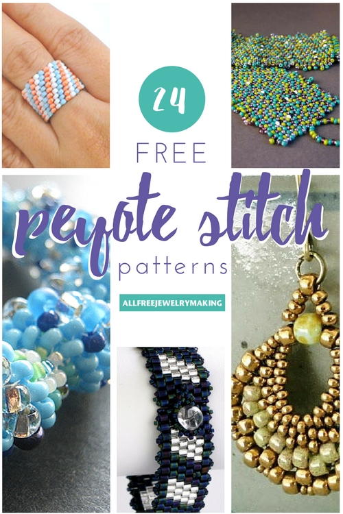 24 Free Peyote Stitch Patterns 24 Free Peyote Stitch Patterns