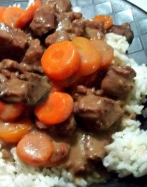 3-Ingredient Beef Tips | AllFreeSlowCookerRecipes.com