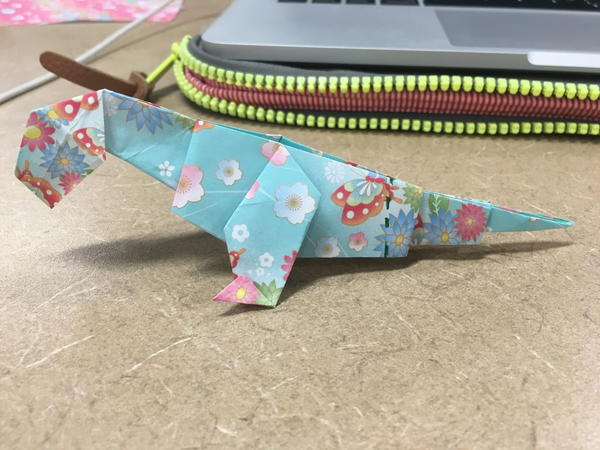 Cool Origami Dinosaur Cool Origami Dinosaur