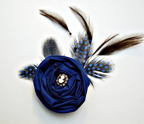 Royal Blue Flapper Hair Clip Royal Blue Flapper Hair Clip