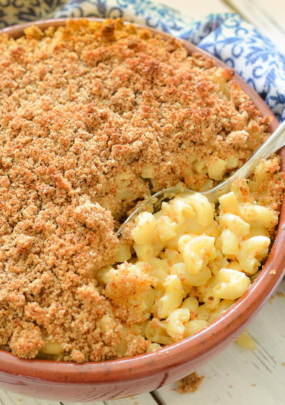Baked Vegan Mac and Cheese Baked Vegan Mac and Cheese