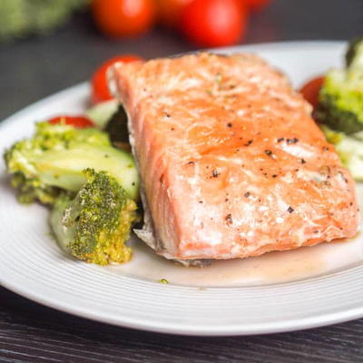 Oven Poached Salmon Oven Poached Salmon