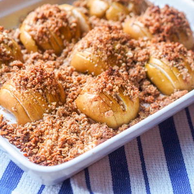 Hasselback Baked Apples Hasselback Baked Apples