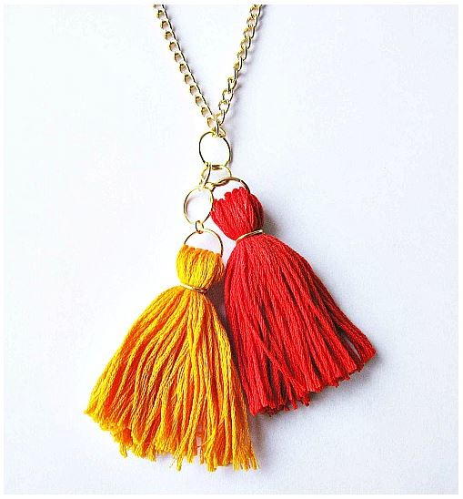 DIY Tassels For Jewelry DIY Tassels For Jewelry