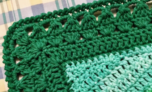 Big Leaf Crochet Edging Tutorial Big Leaf Crochet Edging Tutorial