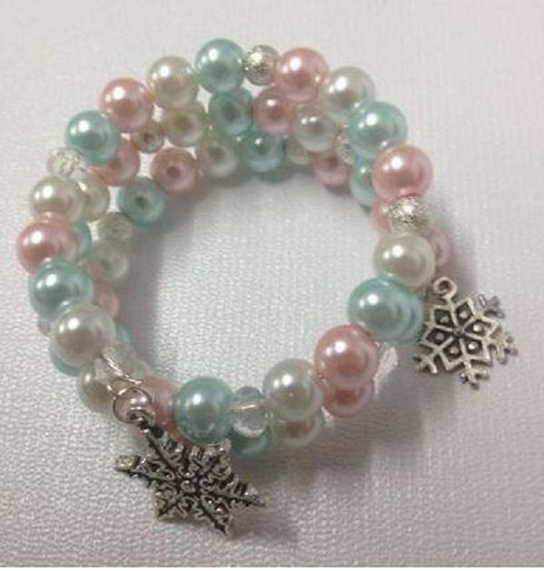 Frozen-Inspired Pearl Bracelet Frozen-Inspired Pearl Bracelet