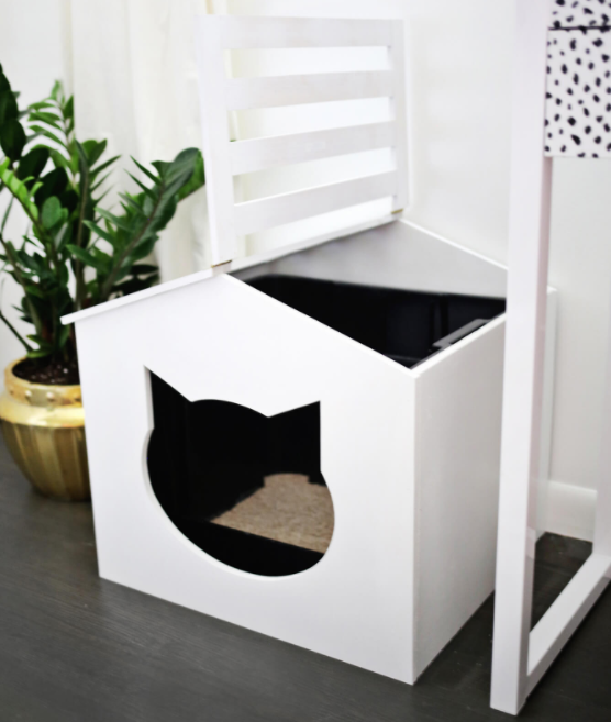 Purr-sonal DIY Litter Box Cover Purr-sonal DIY Litter Box Cover