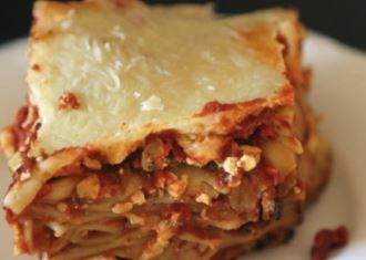 Lazy Lazy Baked Ziti Casserole