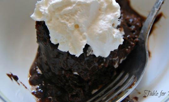 Chocolate Lava Cake with Fudge Topping Chocolate Lava Cake with Fudge Topping