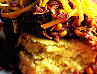 BBQ Chicken Cornbread Chowdown BBQ Chicken Cornbread Chowdown