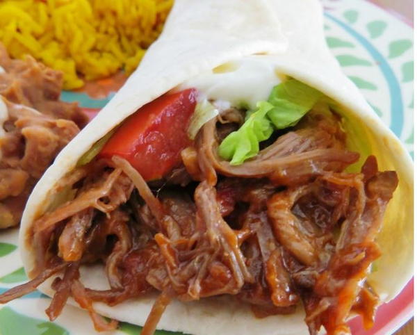 Slow Cooker Shredded Beef Tacos Slow Cooker Shredded Beef Tacos