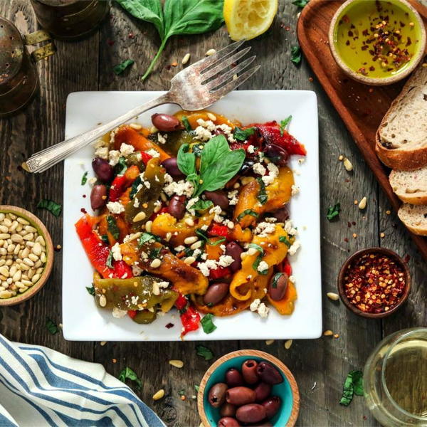 Roasted Pepper Salad Roasted Pepper Salad
