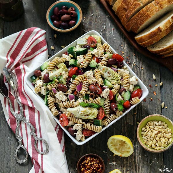 Mediterranean Pasta Salad Mediterranean Pasta Salad