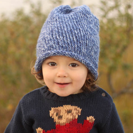 Toddler Knit Hat Beginner Pattern