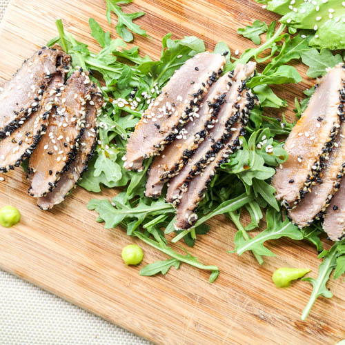 Sesame Crusted Ahi Tuna Sesame Crusted Ahi Tuna