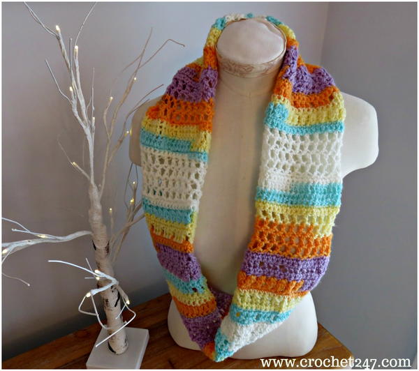 Banana Split Ice Cream Cowl Banana Split Ice Cream Cowl