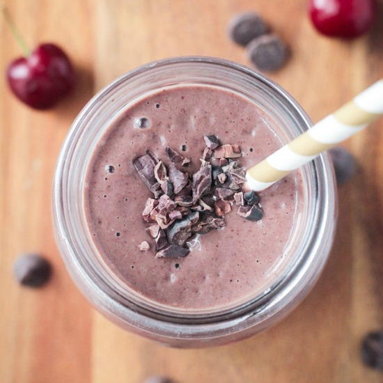 Chocolate Covered Cherry Smoothie Chocolate Covered Cherry Smoothie