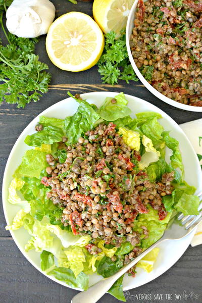 Lentil Sundried Tomato Salad Lentil Sundried Tomato Salad
