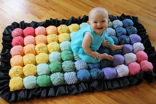 Bubble Puff Baby Quilt Bubble Puff Baby Quilt