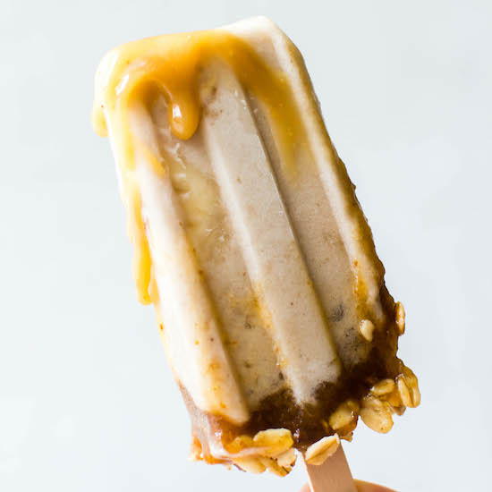 Banoffee Ice Cream Pops Banoffee Ice Cream Pops