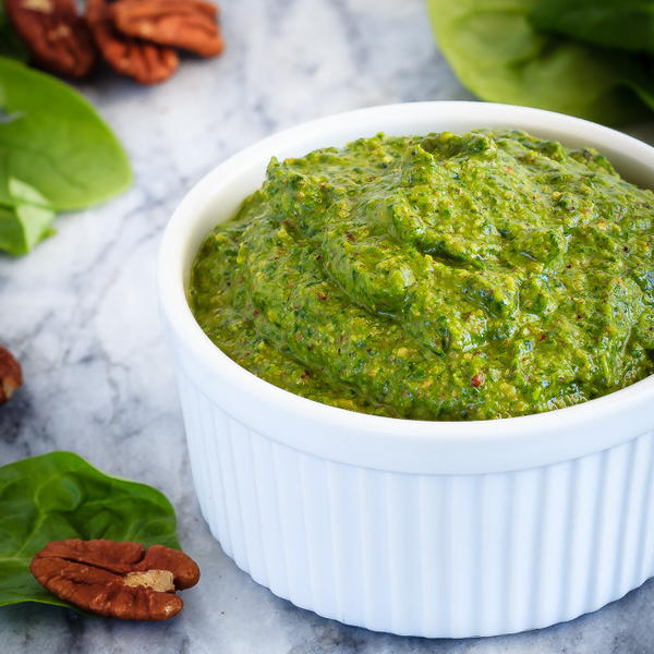 Healthy Spinach Pesto Healthy Spinach Pesto