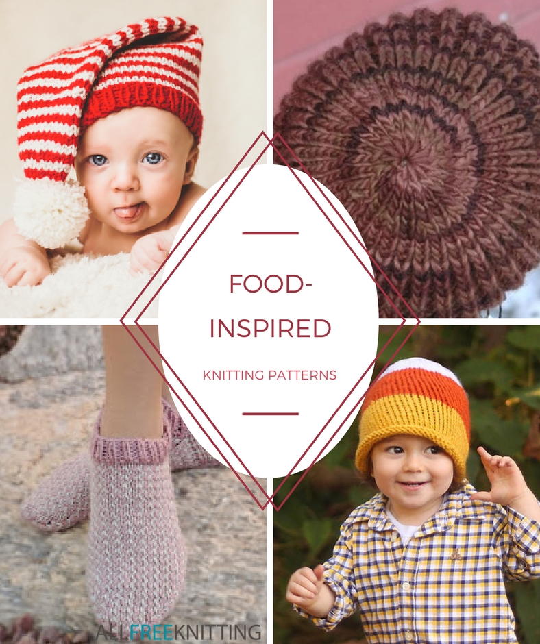 Fun Knitting Patterns: 38 Food-Inspired Knitting Projects ...