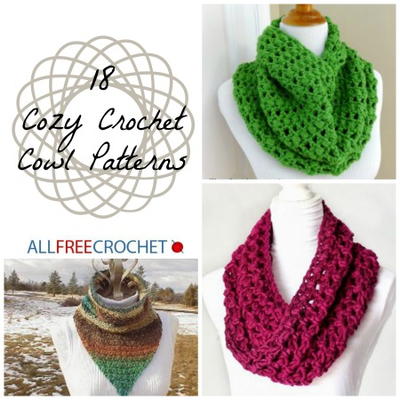 18 Cozy Crochet Cowl Patterns